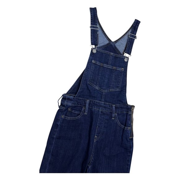 LEVIS Blue Denim Overalls Designer Casual Jeans Womens Small (Size 2) - Picture 6 of 7